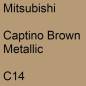 Preview: Mitsubishi, Captino Brown Metallic, C14.